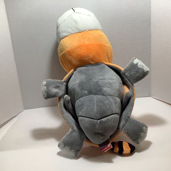 Flip a Zoo Reversible Plush Theodore Tiger and Emma Elephant 17 Inches Long - Picture 8 of 9